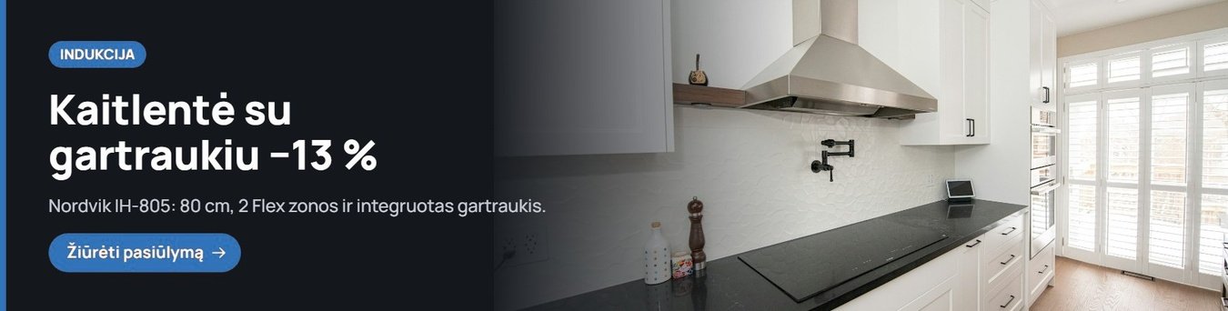 Kaitlentė su gartraukiu −13 %