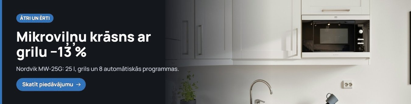 Mikroviļņu krāsns ar grilu −13 %