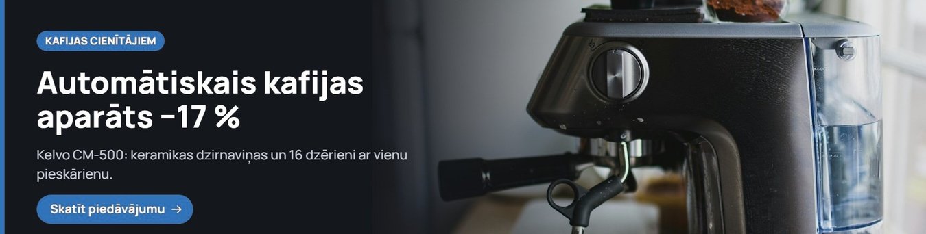 Automātiskais kafijas aparāts −17 %