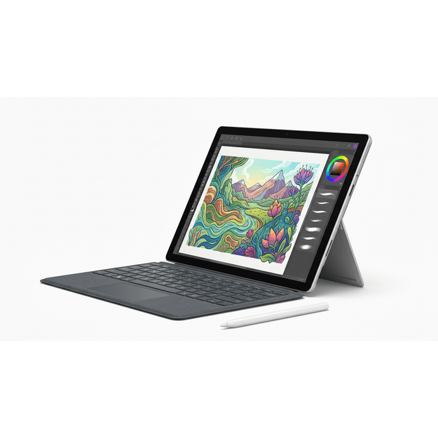 Nexora Pad 13 Pro planšetinis kompiuteris su klaviatūra ir rašikliu